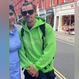 Pleasing x Harry Styles Pollinators Hoodie in Shrub Green Sweatshirt